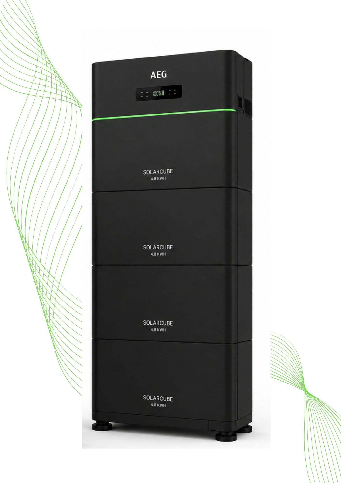 AEG Solarcube 4,8 kWh Plug-in Thuisbatterij