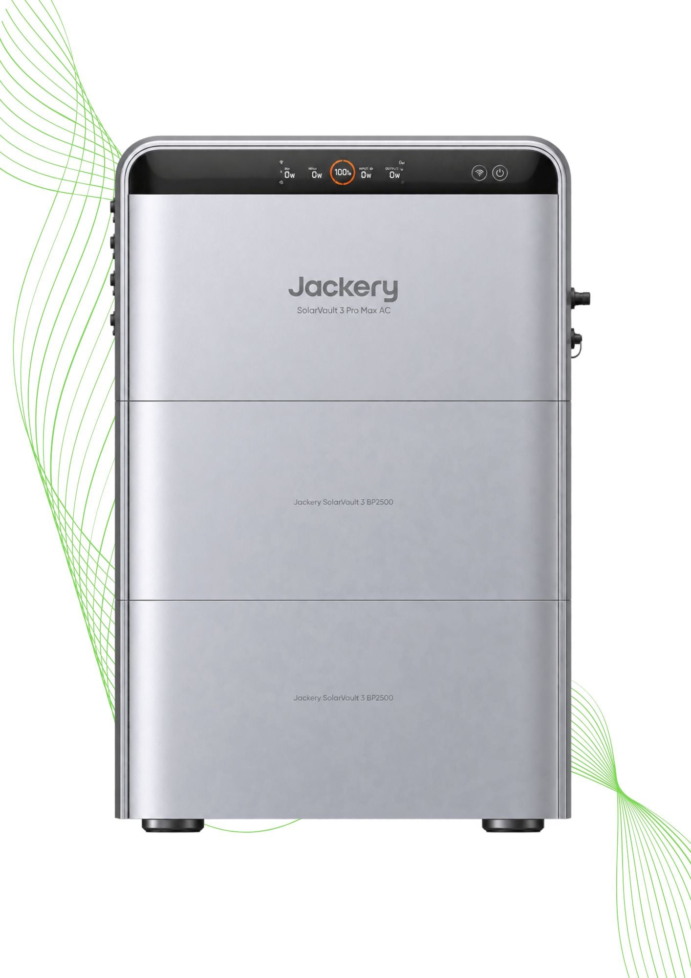 Jackery SolarVault 3 Pro Max AC Thuisbatterij